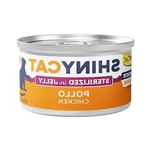 70 Gram Tavuklu Kısır Kedi Maması, Shinycat Jelly 100 G