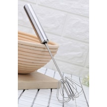 Hometarz Basmalı Çırpıcı Karıştırıcı Otomatik İnox Çelik 36CM