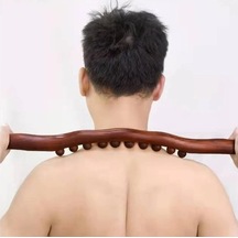 Zvnm 60 Cm Doğal Ahşap Masaj Sopası Zcv12