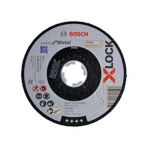 Bosch X Lock 125 2,5 Mm Expert Serisi Düz Metal Kesme Diski Taş
