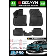 S-dizayn Alfa Romeo Junior Elektrikli 3d Pro Havuzlu Paspas 2024 Üzeri A+ Kalite
