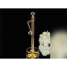 Sembol Gold Taşlı Metal 39x12cm Kağıt Havluluk TOWEL-001A