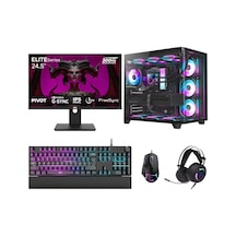 Dragos DRX7719 R7-5700X 32 GB 1 TB NVMe 16 GB RTX5060Ti 24.5" Free Dos Masaüstü Oyuncu Bilgisayarı