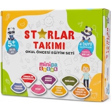 Starlar Takımı Okul Öncesi Eğitim Seti Minipa Çocuk
