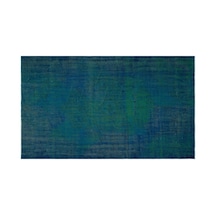 El Dokuması Vintage Yün-pamuk Turkuaz Halı 31070 165 X 275 Cm
