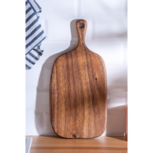 Acar Akasya Kesme Tahtası - 37 Cm Kahverengi