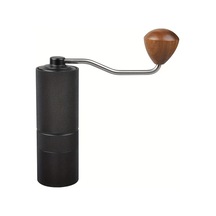 Honeybeeshop Küçük Siyah Kare Kaymaz Manuel Kahve Öğütücü Siyah Profesyonel Kahve Fasulyesi Öğütücü Ev Ofis Ve Kahve Dükkanı İçin