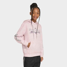 Adidas Grafik Hd Çocuk Siyah Sweatshirt Kr4653 Çok Renkli