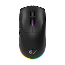 Prote M5 Bluetooth-kablosuz-kablolu Rgb Şarjlı 24000 Dpı 3311 Hafif Gaming Mouse Oyuncu Mouse Siyah