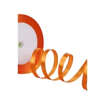 Saten Kurdele 6 Mm Orange 70 Metre
