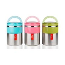 Png-1302 Inox Çiftli Yemek Termosu Pembe