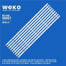 Beko B55l 8840 5w 55'' İnç 9 Adet Tv Led Bar Tvnizin İçindeki Led Barla Aynısı Olduğunu Görmeden Almayınız. Led Bar Ürünlerinde Paket Açıldığında İade Kabul Edilmemektedir.