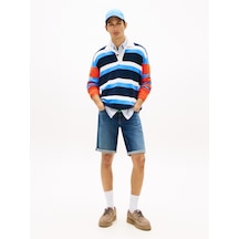 Tommy Hilfiger Ronnıe Short Bj8155 Erkek Mavi Şort - Dm0dm22980