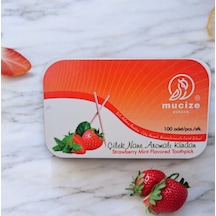 Mucize Çilek-nane Aromalı Kürdan Metal Kutu