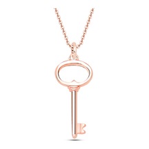 Kuyumcudukkani "anahtar"kolye -20042-r Rose Gold