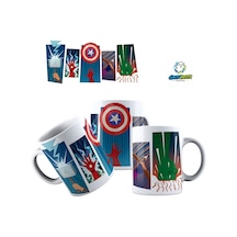 Avengers Kupa Bardak Tek Adet K0155 Çok Renkli