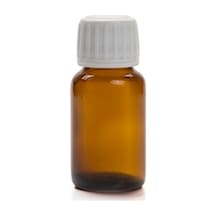 20ml Kahverengi Cam Ecza Şişesi Kilitli Kapaklı, 24 Adet, Ecza Şişesi, Cam Şişe, Amber Şişe,kozmetik Şişe Diğer