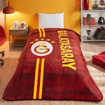 Galatasaray Lisanslı Battaniye Kupa Hediyeli Sarı Kırmızı