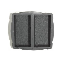 Plastik Parke Taşı Kalıbı Tekli Antik Dikdörtgen 4,5Cm (10 Ad)