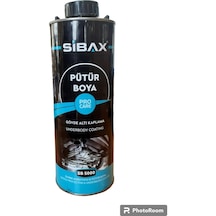 Sibax Sb 5000 Gövde Altı Koruma Darbe Koruyucu Pütür Boya Siyah 1000 Ml Pütür-1000-ml