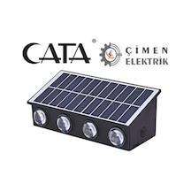 Cata Ct 8010 20w Kos Solar Led Aplik 3200k Gün Işığı Siyah