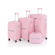 Mçs Polipropilen 4lü Valiz Seti V366 S21sy1000048-set 00070 Pudra