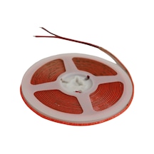 12 Volt 3mm 400 Ledli İnce Esnek Cob Şerit Led Pembe Ip20 5 Metre