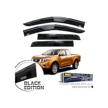 Niken Nissan Navara Np100 Cam Rüzgarlığı Siyah Kromlu Black Edition Niken 2016+
