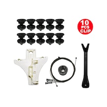 Vw Golf 6 2009-2012 5K4839730J- 5K4839756J Sağ Arka Cam Kriko Ta