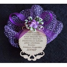 Ahşap Aramıza Hoşgeldin Bebeğim Hediyelik Dağıt. Magnet 25 Adet