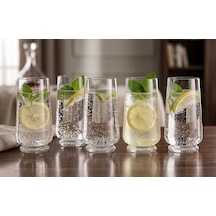 Lunor Meşrubat Bardak 420 Cc 6 Adet Beyaz