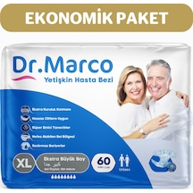 Dr. Marco Yetişkin Bel Bantlı Hasta Bezi XL 60'lı