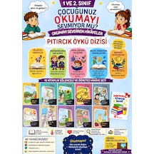 2. Sınıflar Öğrencileri İçin Okuma Kitabı Hikaye Seti Okuma Anlama Geliştirme 10'lu