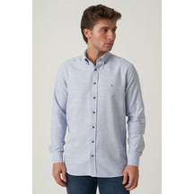 White Stone Angra Do Heroísmo G2512 Slim Fit Gömlek Desenli Desenli Çok Renkli