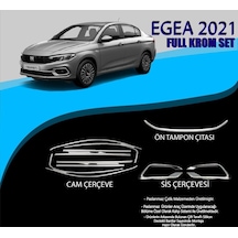 Fiat Egea 2021+ Full Krom Aksesuar Seti A