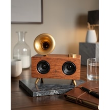 Nostaljik Gramafon Radyo Usb Tf Kart Aux Yeni Nesil Uczzzb6speakerrrrr2-1