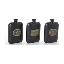 Zenvia Paslanmaz Çelik Kabartmalı Tekli 6 Oz Matara Alk2666 Znv2026 Çok Renkli