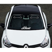 Illest Araba Araç Ön Cam Sticker Yapıştırma
