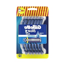 12'li Gillette Blue3 Plus Comfort Tıraş Bıçağı, Rahat Kullanım