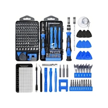 Honeybeeshop Mavi 138'i 1 Dıy Tamir Seti Hassas Tornavida Seti Mini Anahtar Vida Sökücü Telefon Tablet Saat Kamera