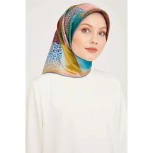 Armine Nostalji Sura İpek Eşarp 23ka9044d03-06 Çok Renkli