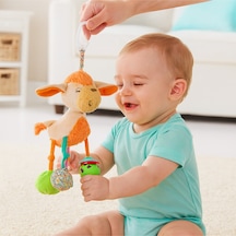 Sevimli İ Köpek Aktivite Oyuncak Hışırtılı Oyuncak Pusete Bebek Arabasına Asıla Bilir