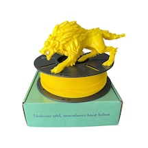 Pla+ 1.75mm Sarı 1kg 3d Yazıcı Filamenti - Profesyonel Baskı Kalitesi Çok Renkli