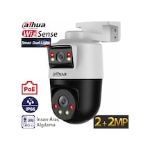 Dahua Sdt2a200-2f-nb-a-pv 2mp+2mp Smart Dual Lıght Wızsense X-spans Network Pt Kamera 100mt