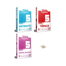 5. Sınıf Benim Fasikülüm Matematik Türkçe Ve Sosyal Bilgiler 3lü Set + Telefon Standı