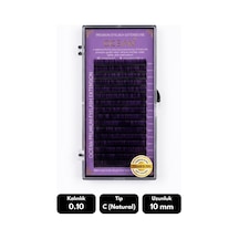 Ocean 0.10c Natural Kıvrım 10 Mm Soft Eyelash Doğal İpek Kirpik 16'lı