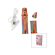 2ın1 Başlı - Simli - Ruj Model - Usb Şarjlı Yanak - Burun Tüy Alma Makinesi Bx40