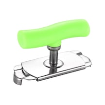 Mutfak Beyaz/yeşil Çok Fonksiyonlu Paslanmaz Çelik Konserve Açacağı Ayarlanabilir Kavanoz Manuel Spiral Açacak & Tirbuşon 46464752 Beyaz - Yeşil