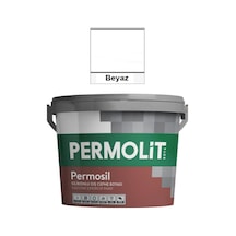 Permosil Silikonlu Dış Cephe Boyası Beyaz , Uzun Ömürlü Koruma, 3,5kg Beyaz 0.2 L