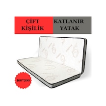 Sitehome Divan Hemnes Uyumlu Katlanır Ortopedik Bamboo Sünger Yatak Yeni Ürün